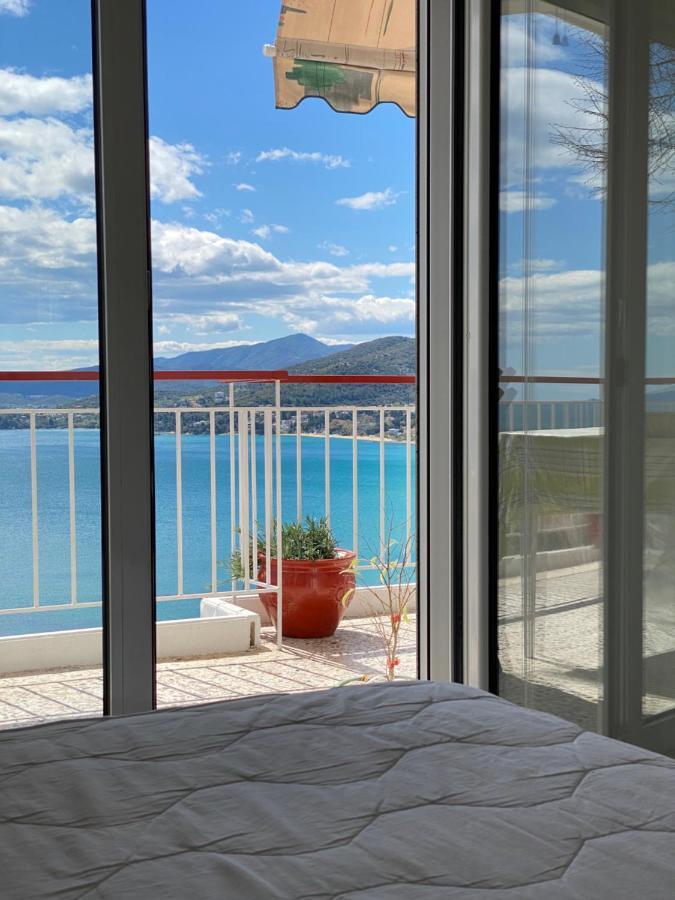 Mimoza'S Sea View Apartment PalaiónTsiflíkion Eksteriør bilde