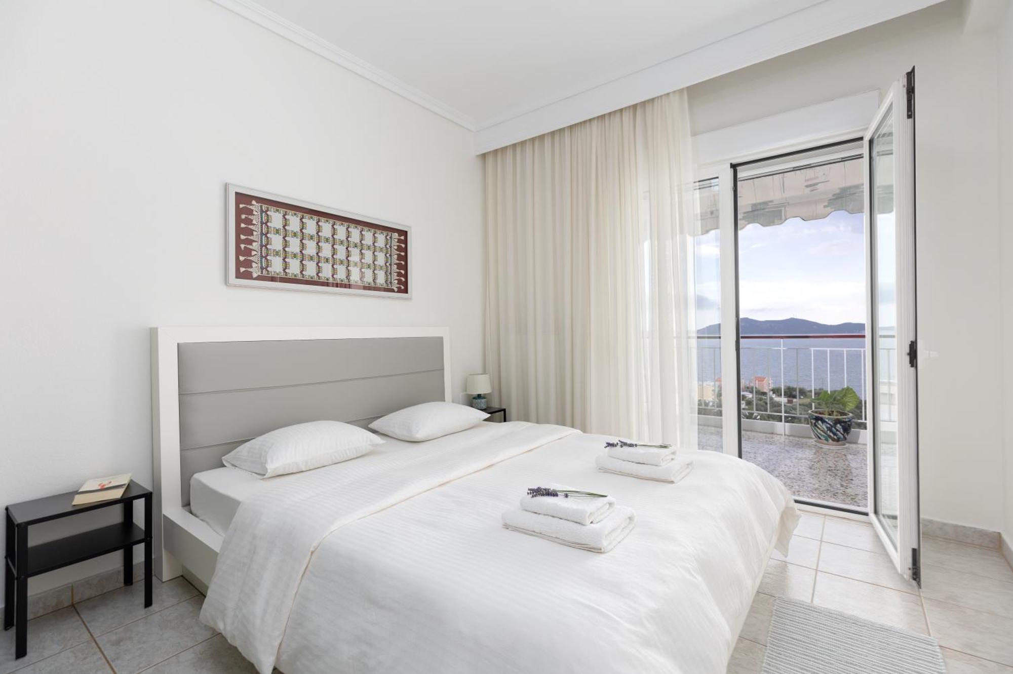 Mimoza'S Sea View Apartment PalaiónTsiflíkion Eksteriør bilde